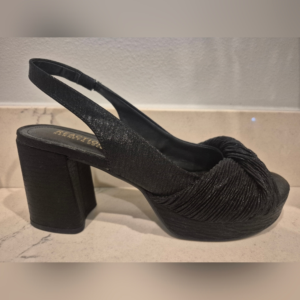 Black Women's Slingback Heels